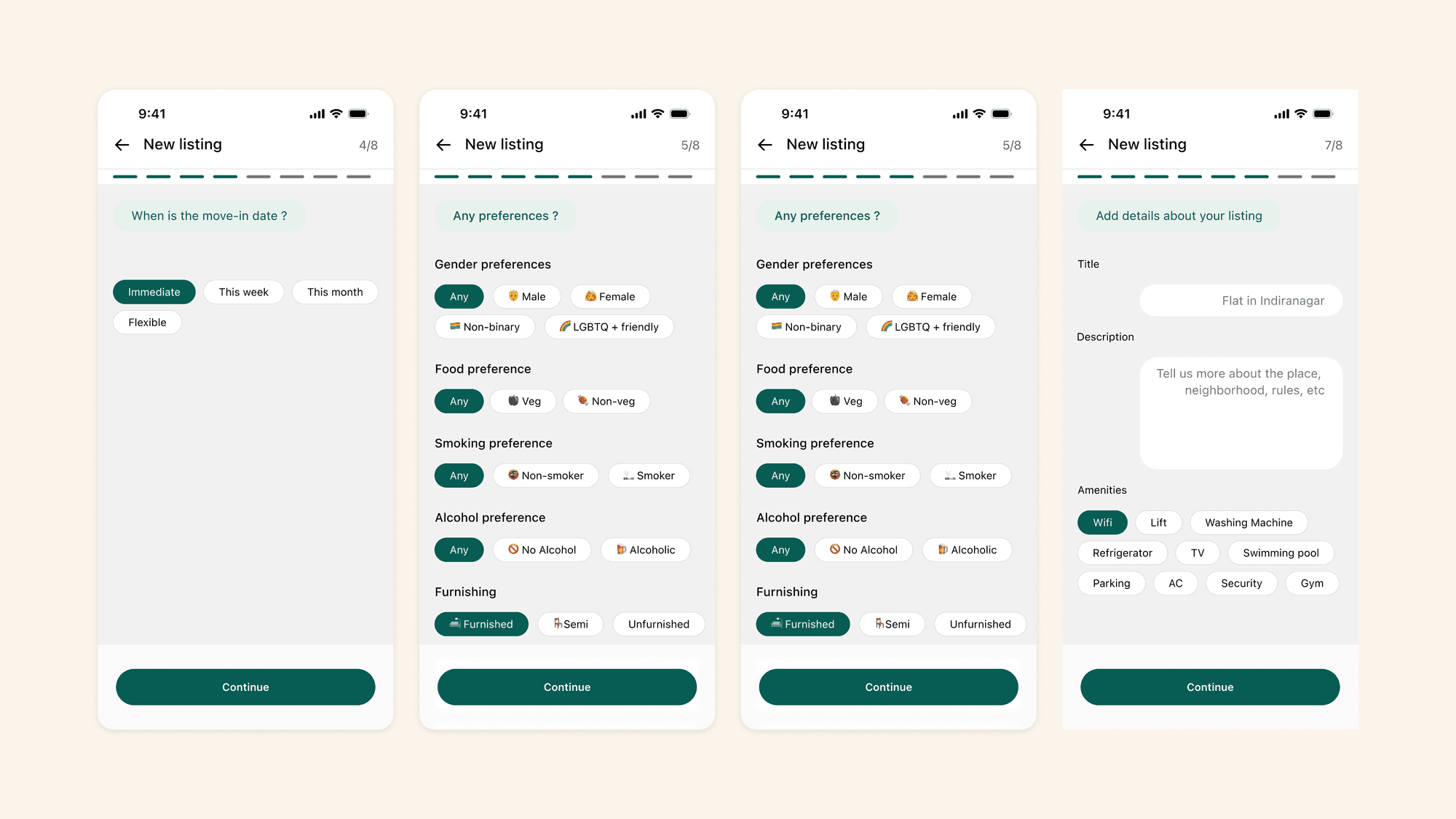 WhatsApp Find Flat & Flatmates case study